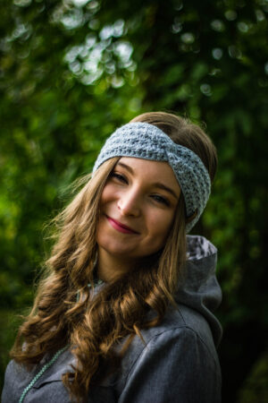 Háčkovaná čelenka